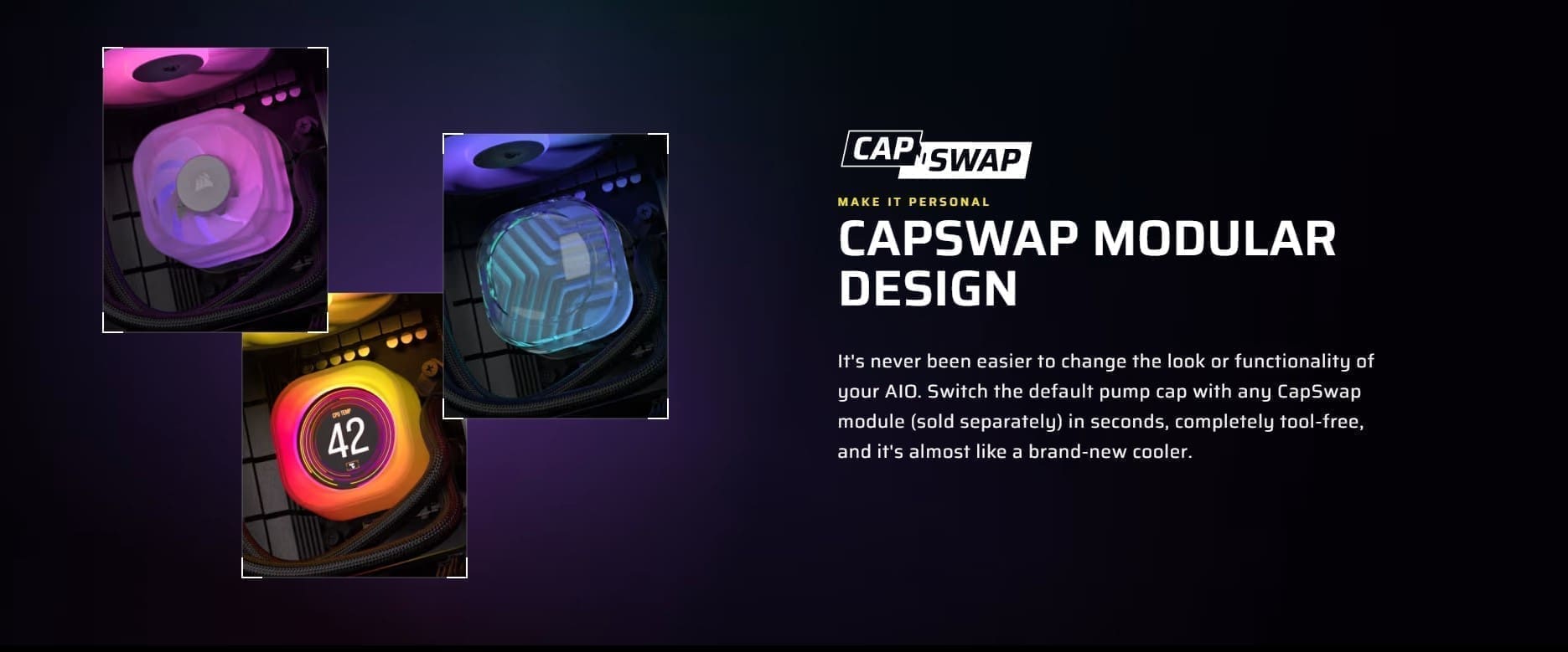 Corsair Icue Link Titan 360 RX Rgb 360MM AIO Liquid Cpu Cooler