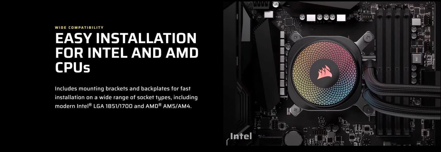 Corsair Icue Link Titan 360 RX Rgb 360MM AIO Liquid Cpu Cooler