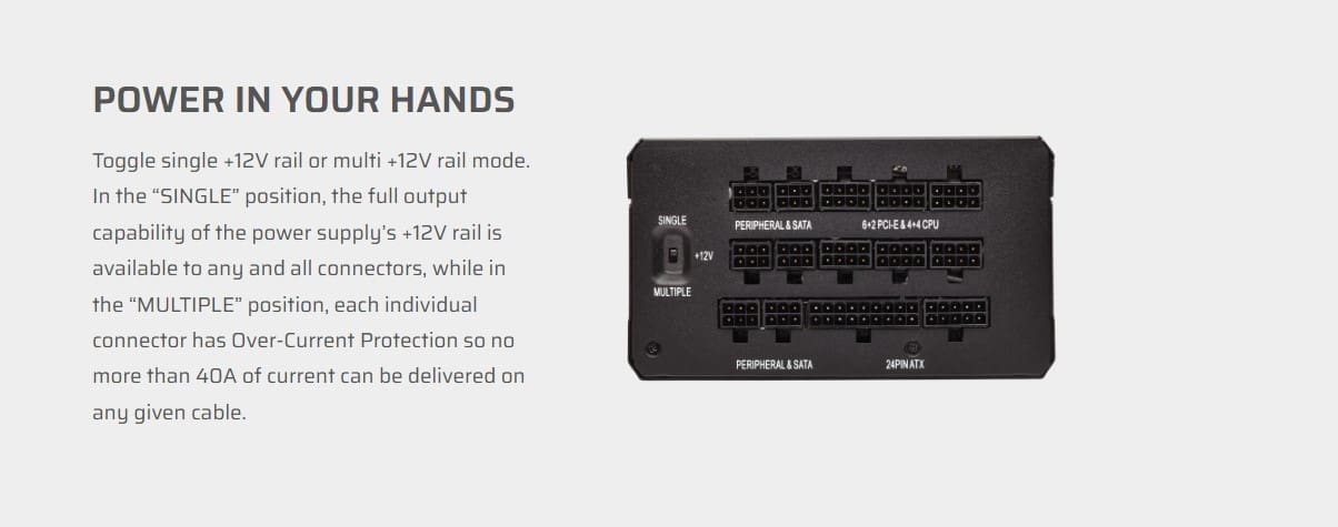 Corsair Hx1200 1200W 80 Plus Platinum Fully Modular Power Supply Corsair Hx1200 1200W 80 Plus Platinum Fully Modular Power Supply