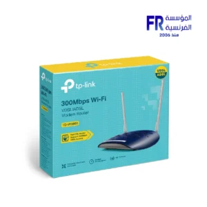 ⁦Tplink Td-W9960 Wireless N300 Usb Vdsl/Adsl Modem Router⁩ - الصورة ⁦4⁩