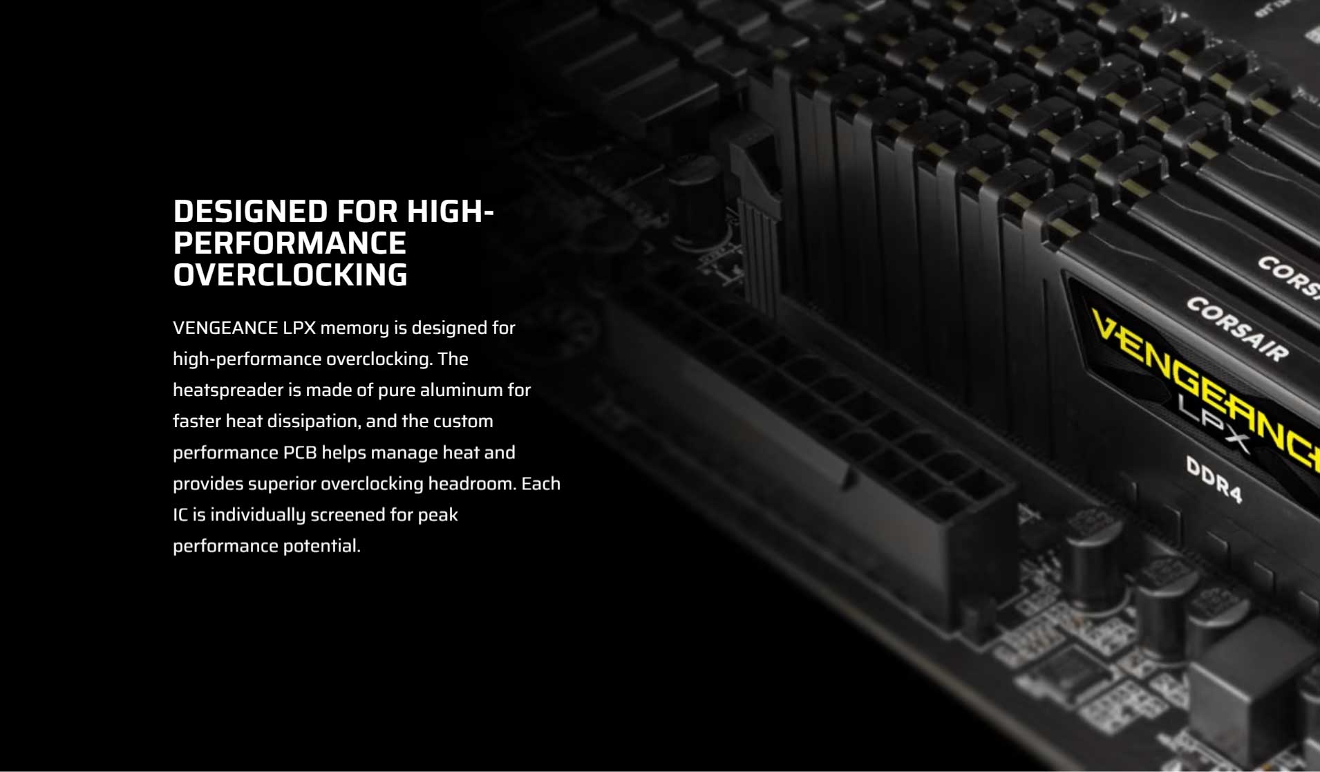 Corsair Vengeance Lpx 8Gb DDR4 3000Mhz Desktop Memory Corsair Vengeance Lpx 8Gb DDR4 3000Mhz Desktop Memory