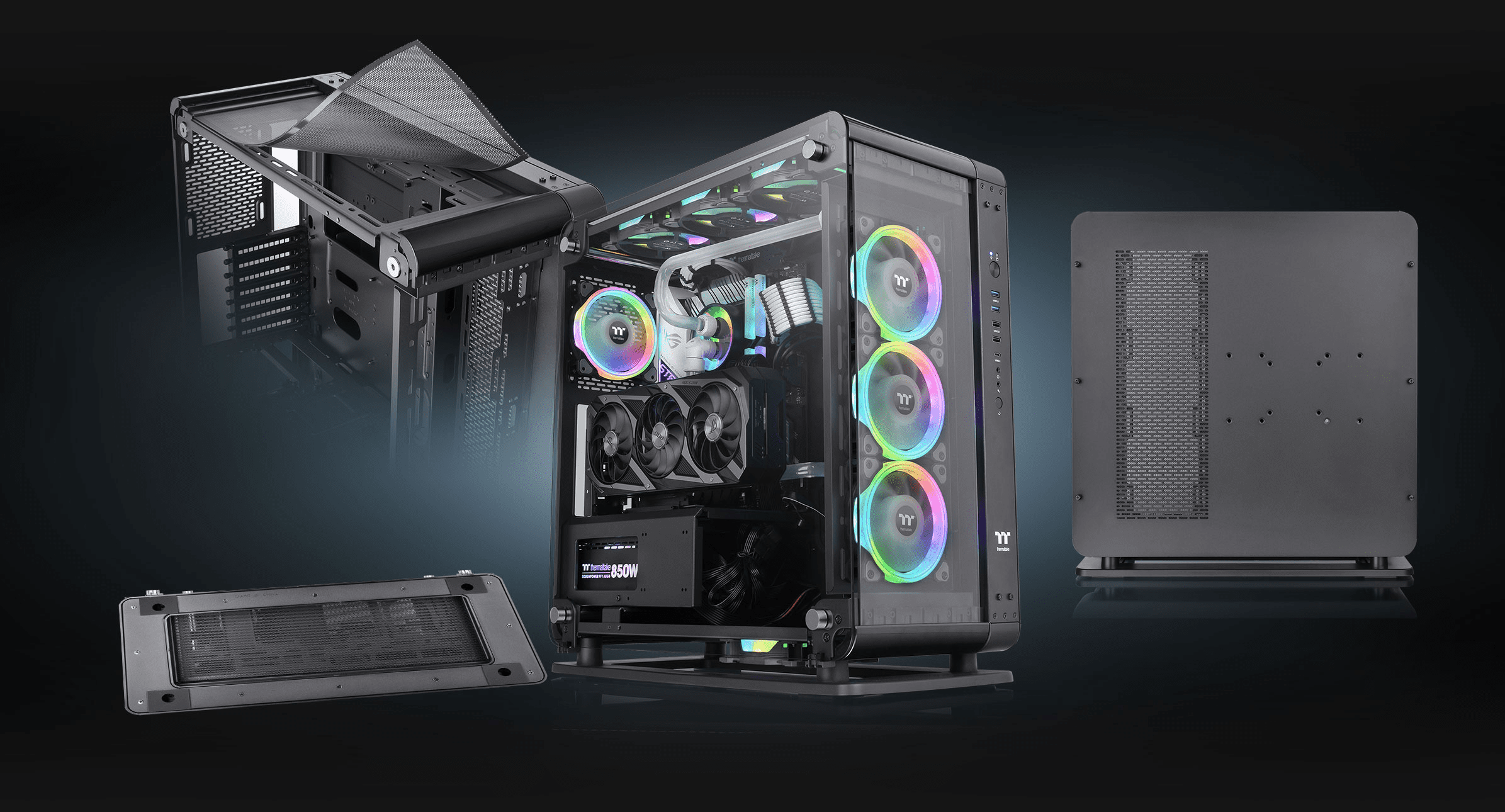 Thermaltake Core P6 Tg Mid Tower Case