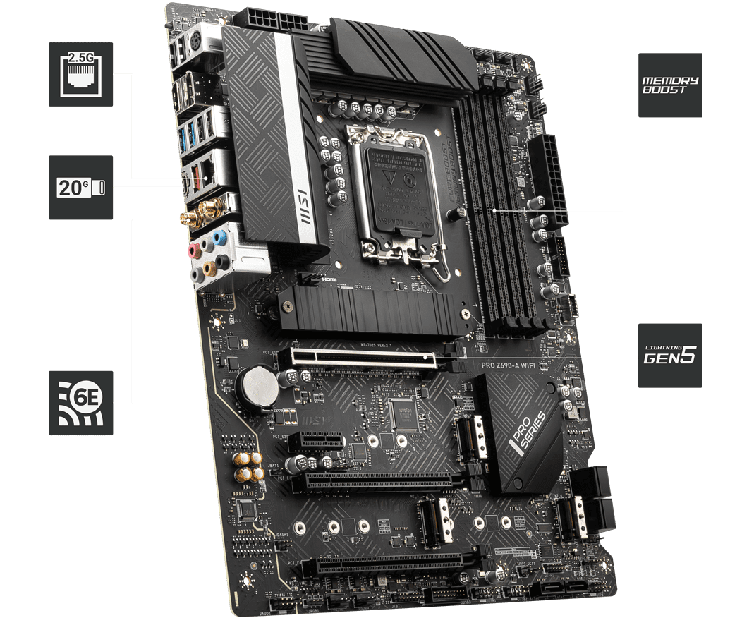 Msi Z690 A Pro Wifi Motherboard