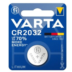CR2032 3V lithium coin cell battery