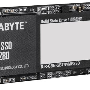 Gigabyte GP-GSM2NE3512GNTD 512GB M.2 NVMe SSD module, label side