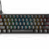 Glorious GMMK Compact black wired RGB mechanical gaming keyboard