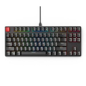 Glorious GMMK Tenkeyless black wired RGB mechanical gaming keyboard