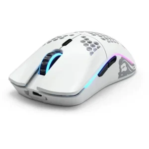 Glorious Model O matte white wireless gaming mouse