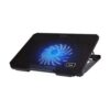 Havit HV-F2030 compact laptop cooling pad with a blue LED fan