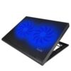 Havit HV-F2050 laptop cooling pad with two blue LED fans