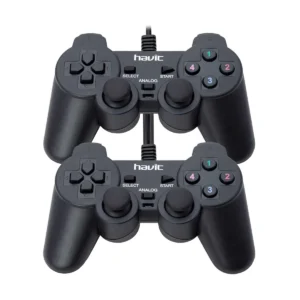 Havit HV-G61 black wired dual gamepad set