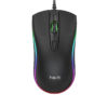 Havit MS72 black wired optical mouse with RGB lighting