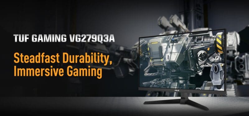 Asus TUF Gaming VG279Q3A W 27 Inch 180Hz 1Ms FHD IPS Gaming Monitor