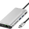 ONTEN OTN-95117 8-in-1 USB-C docking station with HDMI, VGA and multiple connectivity ports