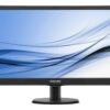 Philips V-line 193V5L series black 18.5-inch monitor
