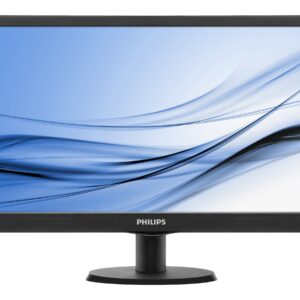 Philips V-line 193V5L series black 18.5-inch monitor