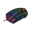 Redragon M990 RGB wired gaming mouse with programmable side buttons