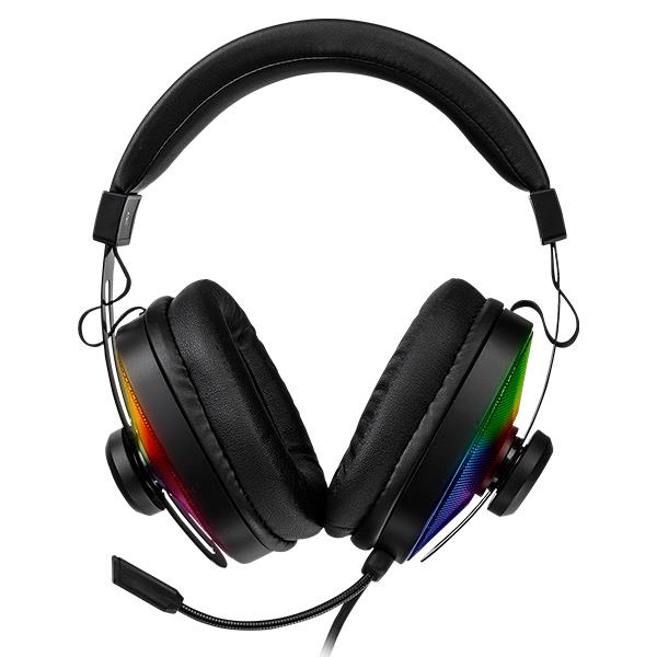 Thermaltake Pulse G100 RGB headset front view