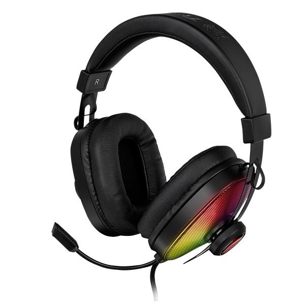 Thermaltake Pulse G100 RGB headset headband and ear cushions