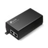TP-Link TL-POE160S Gigabit PoE+ injector with data-in and power-plus-data-out Ethernet ports