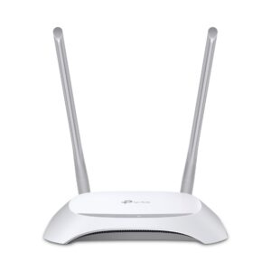 TP-Link TL-WR840N white Wireless N300 router with two external antennas