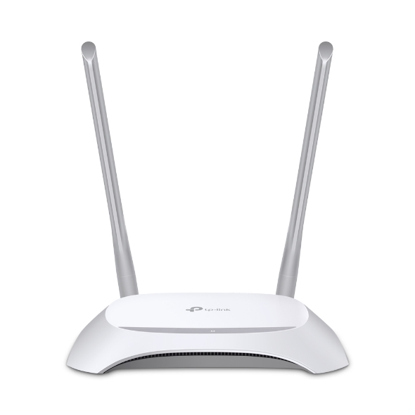 TP-Link TL-WR840N white Wireless N300 router with two external antennas