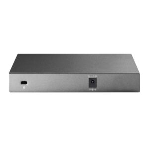 TP-Link TL-R470T+ router rear panel with power input