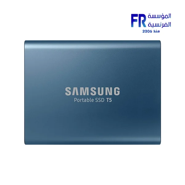 SAMSUNG T5 External Solid State Drive SSD (500GB, Blue)