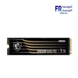 Msi Spatium M480 Pro 1Tb M.2 Nvme Internal Solid State Drive SSD