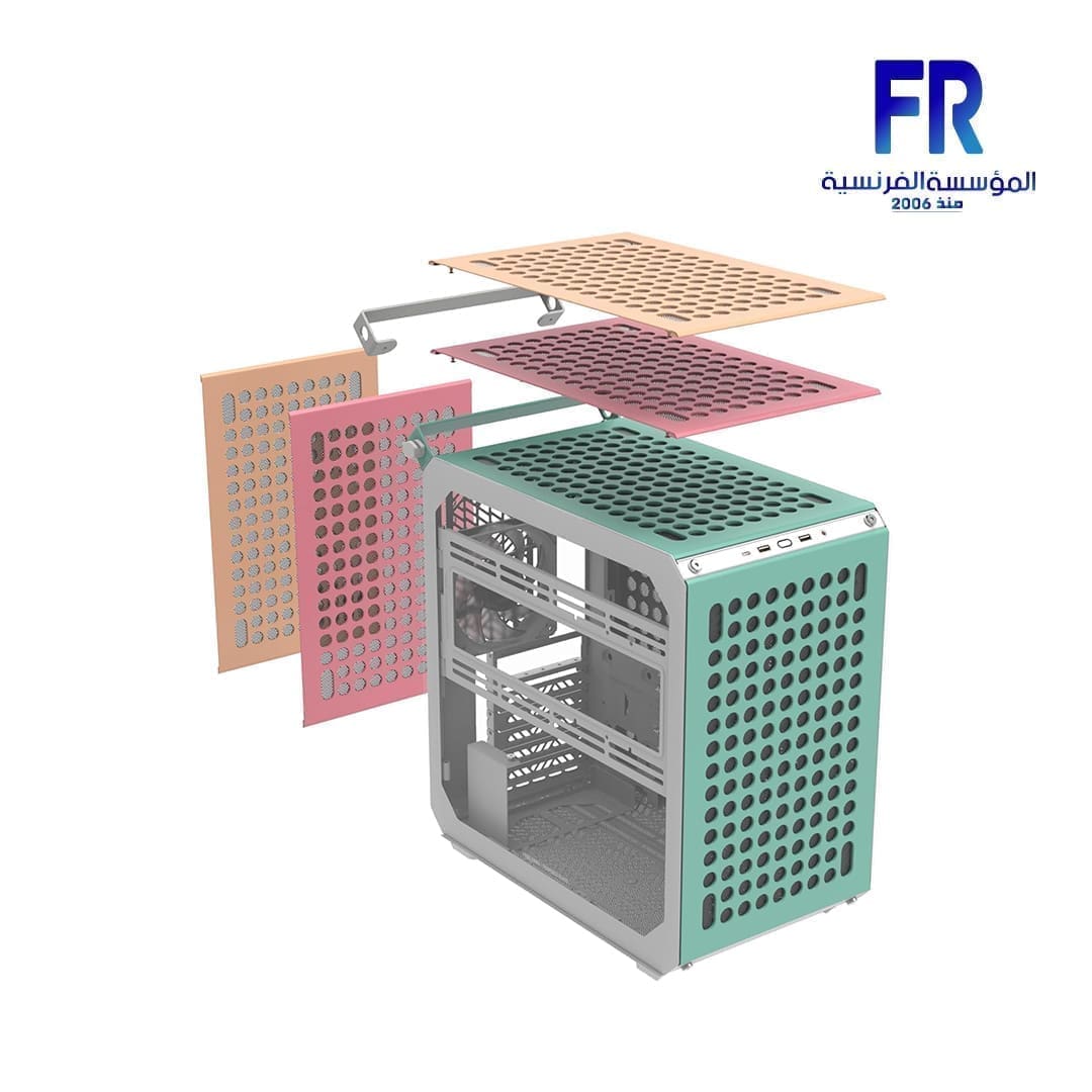 Cooler Master Qube 500 Flatpack Macaron Edition Mid Tower Case