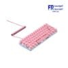 Razer PBT Keycap And Coiled Cable Upgrade Quartz Pink Set 