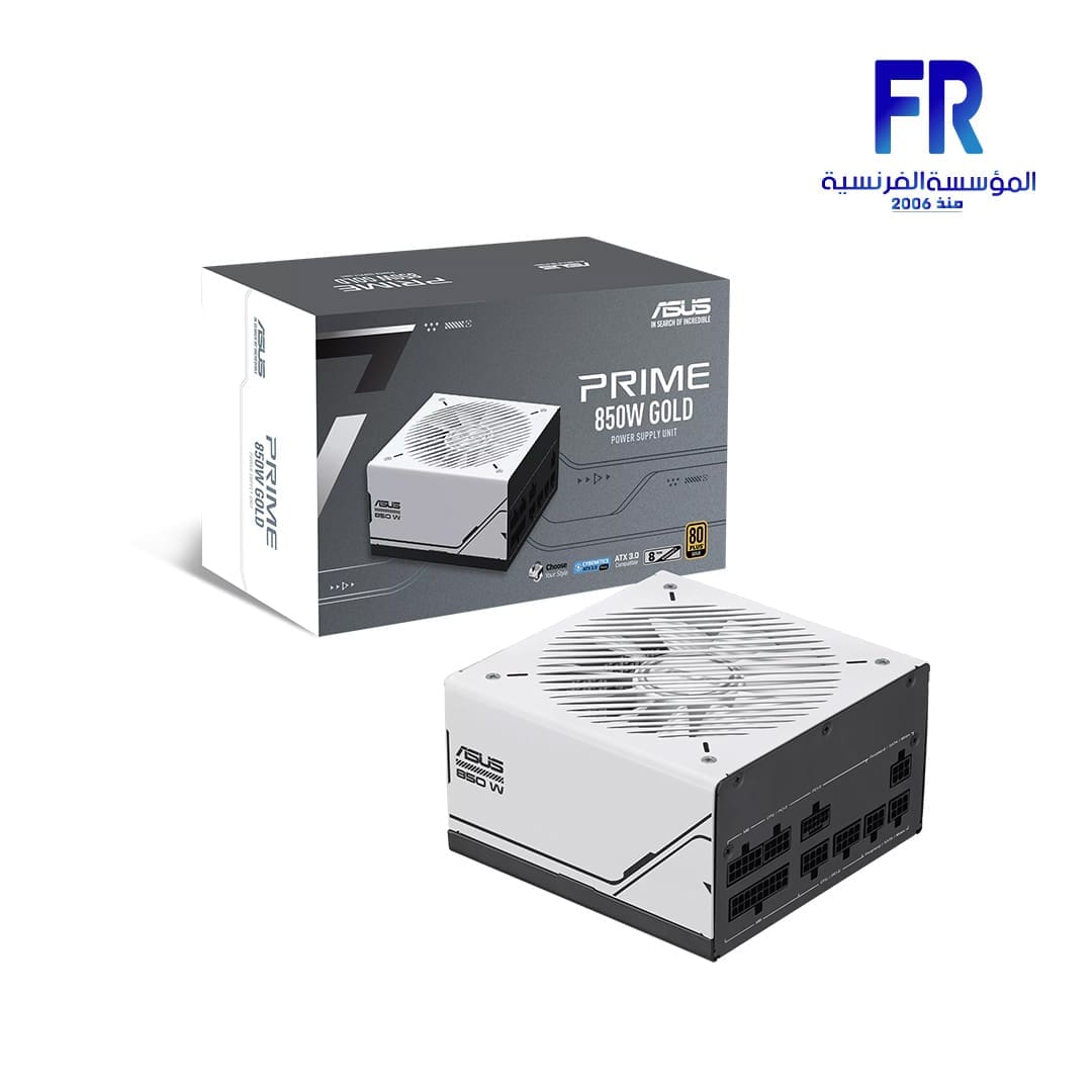 Asus Prime 850W 80 Plus Gold Atx 3.0 Fully Modular Power Supply