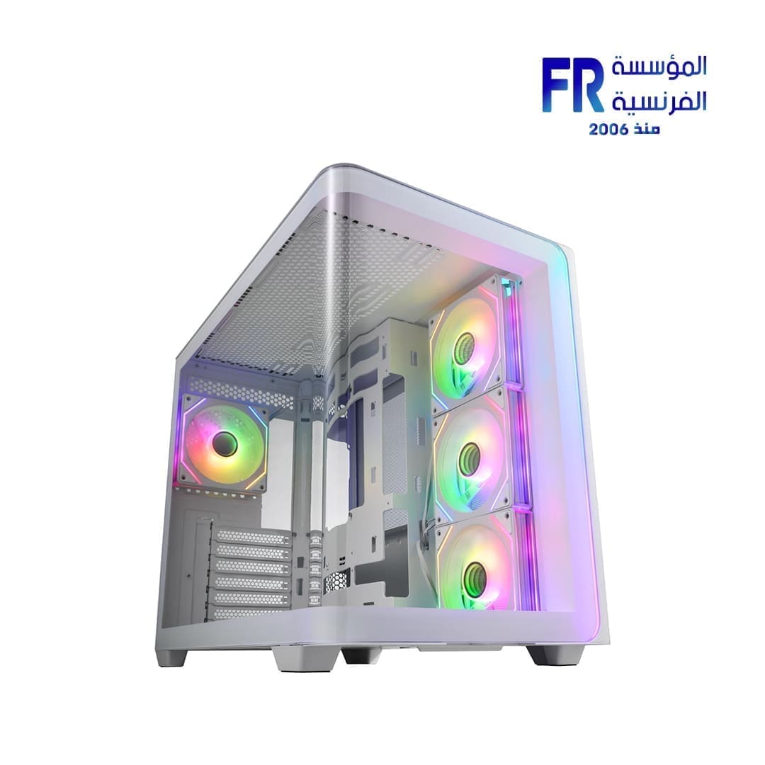 FSP M580 ATX White Mid Tower Case