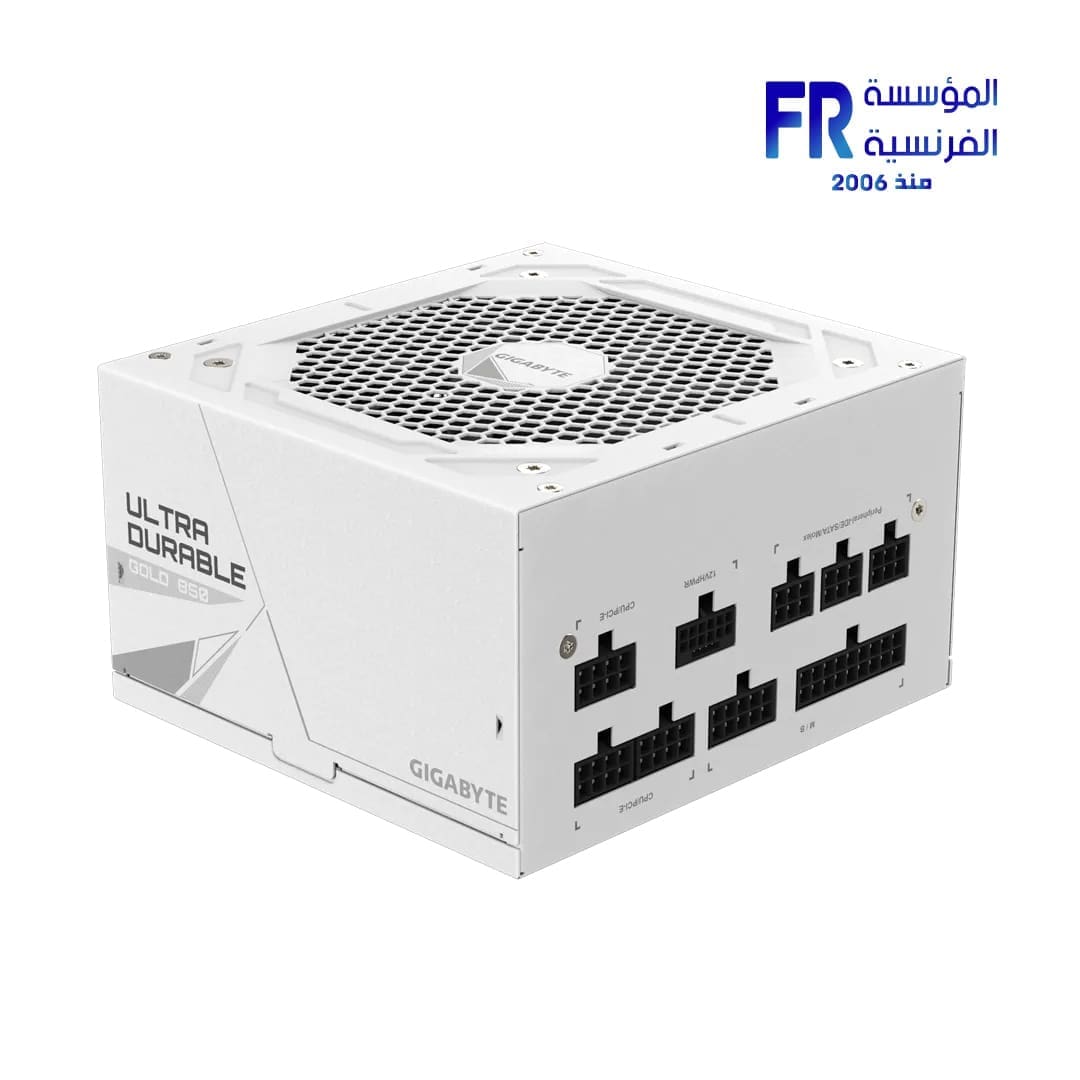Gigabyte UD850GM PG5W 850W 80 Plus Gold Full Modular ATX 3 PCIE 5 White Power Supply