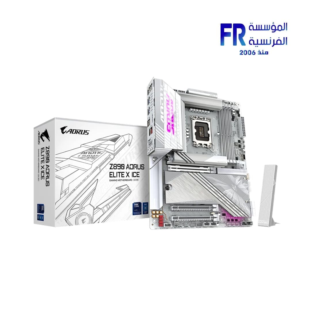 Gigabyte Z890 Aorus Elite X ICE LGA1851 Gaming Motherboard