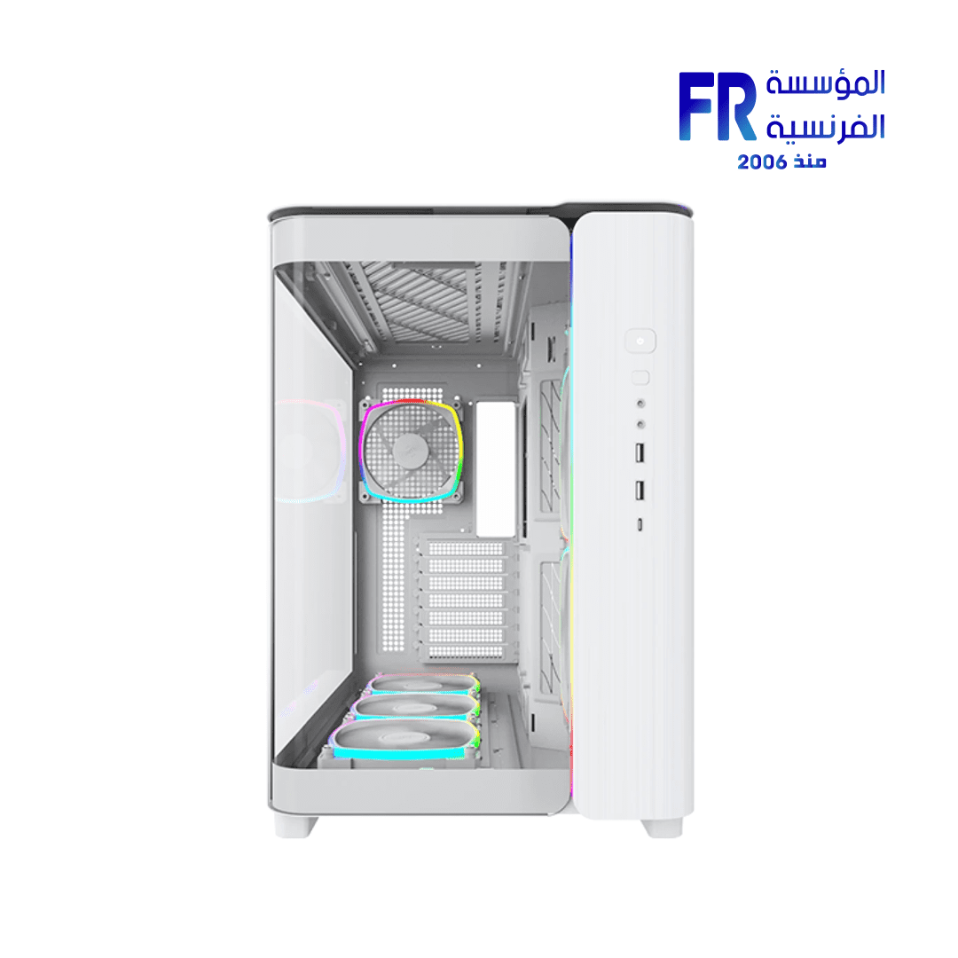 Montech King 95 Pro White Mid Tower Case - Image 3