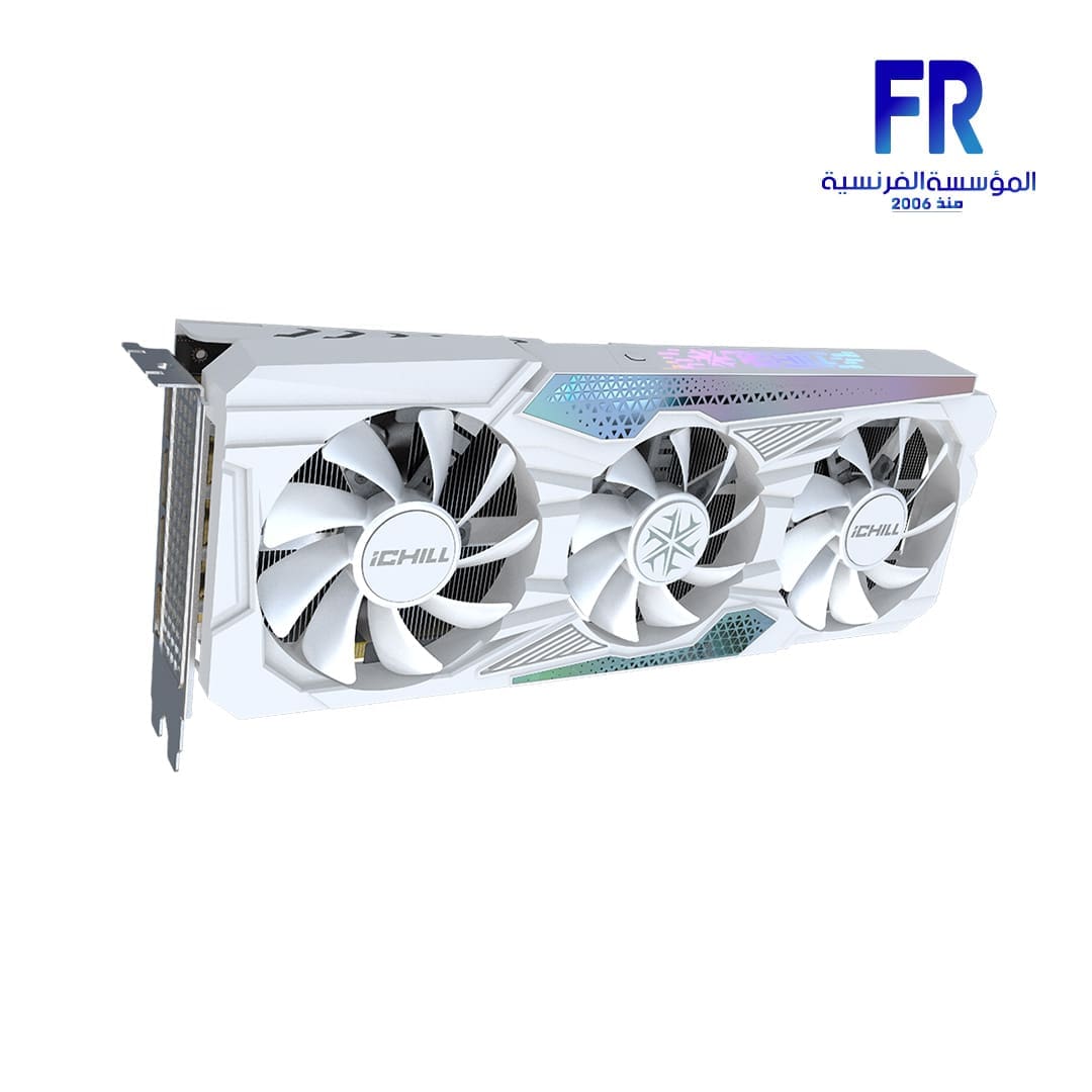 Inno3D GeForce RTX 4060 Ti iChill X3 8GB GDDR6 128bit White Graphic Card