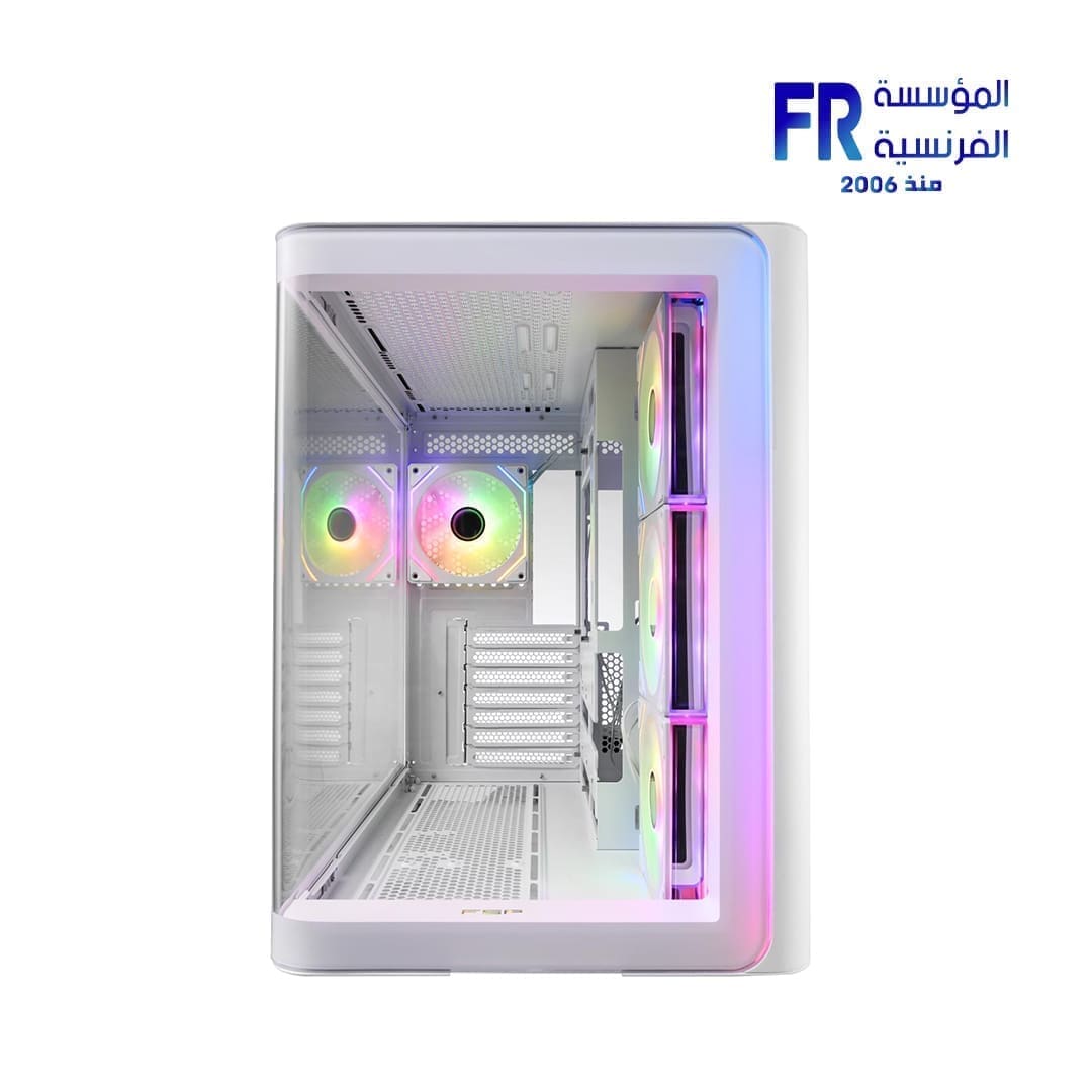 FSP M580 ATX White Mid Tower Case