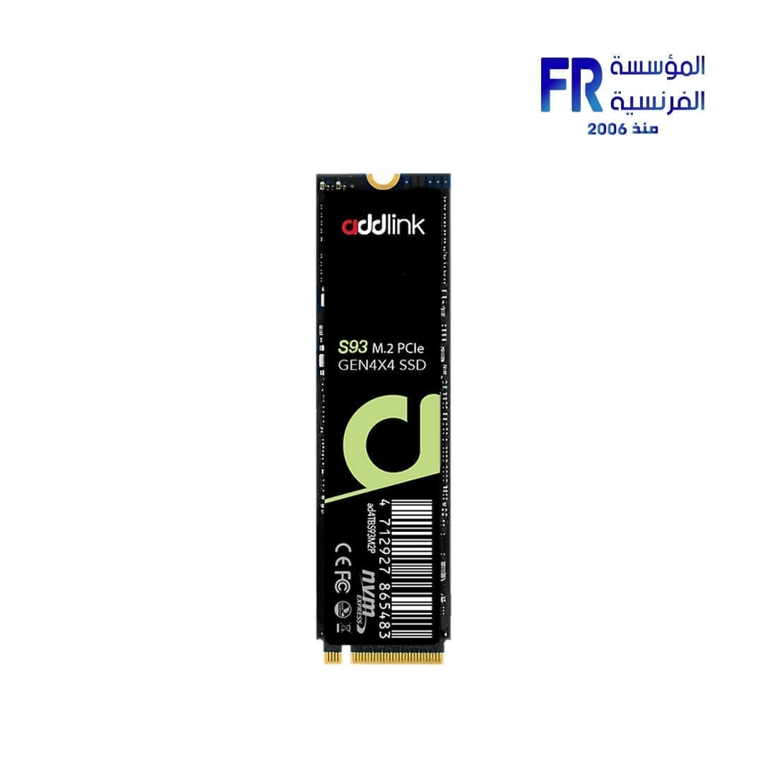 Addlink S93 1TB M2 2280 Pcie Gen4 Nvme Internal Solid State Drive SSD