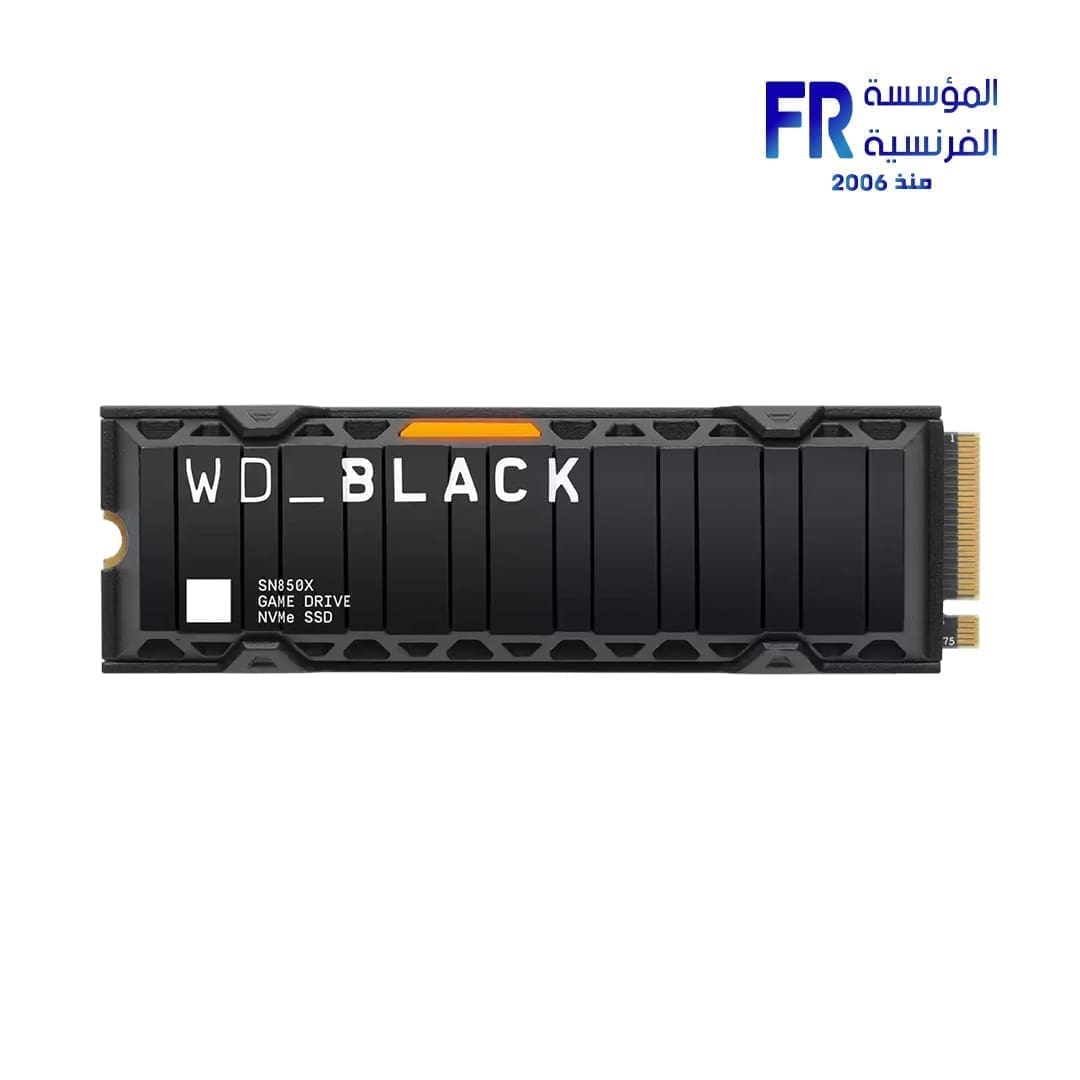 WD Black SN850X 4Tb With Heatsink M2 Nvme Internal Solid State Drive SSD