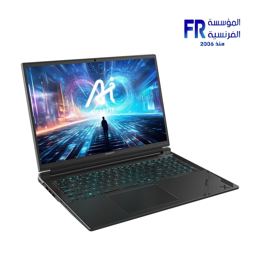 Gigabyte Aorus G6X 9KG 2024 Intel Core i7-13650HX-16GB DDR5-1TB Nvme SSD-RTX4060 8GB GDDR6-16inch WUXGA-165Hz-Win 11 Gaming Laptop