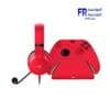 Razer Kaira X for XBOX Gaming Headset And Universal Quick Charging Stand for Xbox Pulse Red Duo Bundle