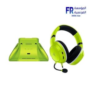 Razer Kaira X for XBOX Gaming Headset And Universal Quick Charging Stand for Xbox Electric Volt Duo Bundle