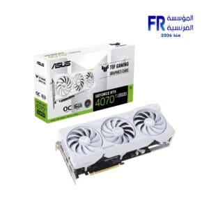 Asus TUF Gaming GeForce RTX 4070 Ti Super OC 16GB White Graphic Card