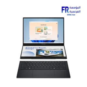 ASUS Zenbook DUO UX8406MA Intel Core Ultra 7 155H-16GB LPDDR5X-1TB M2 NVMe SSD-Intel Arc-14inch 3K-OLED-Inkwell Gray Laptop