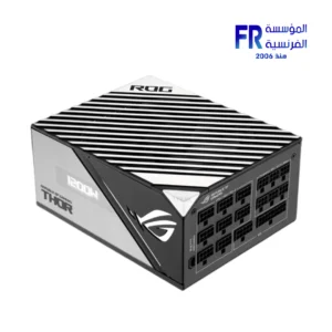 Alternative view of Asus Rog Thor 1200P2 1200W 80 Plus Platinum Fully Modular OLED display Power Supply