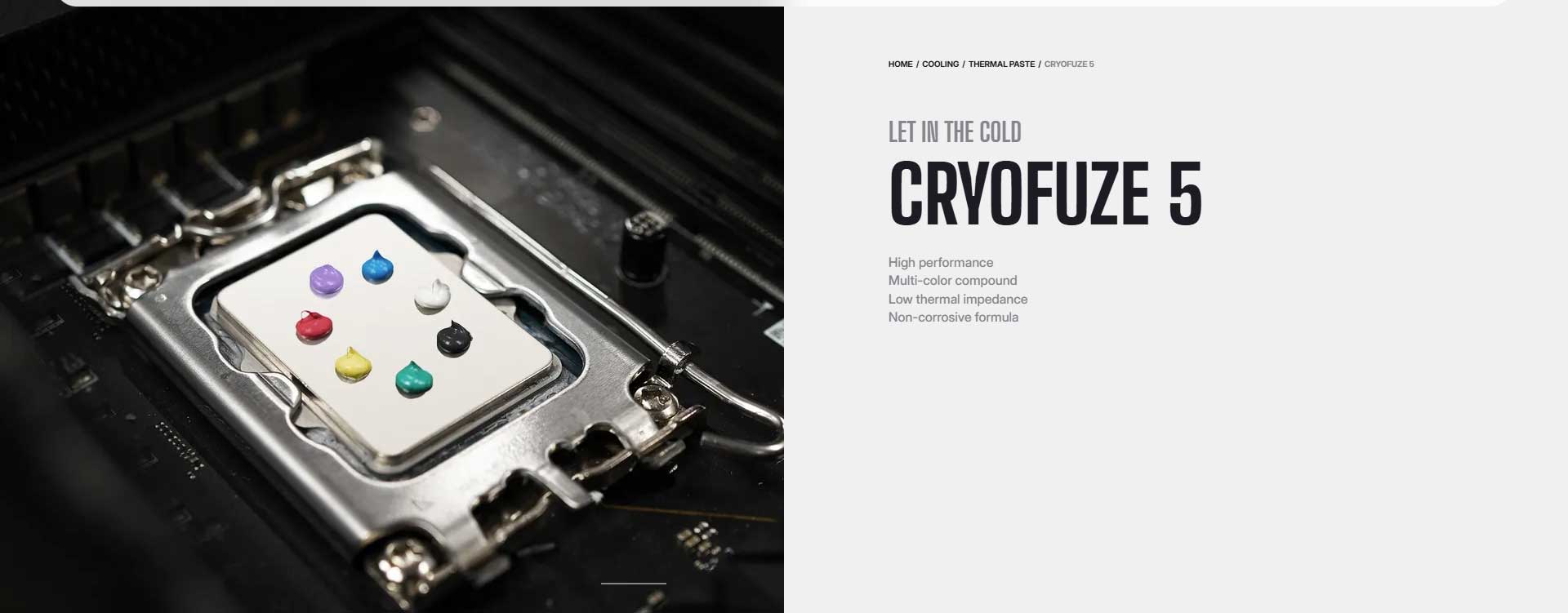 Cooler Master Cryofuze 5 Thermal Paste