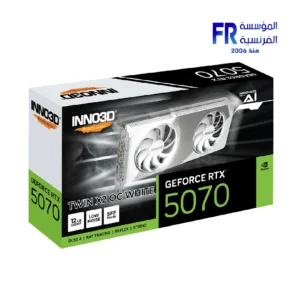 Inno3D GeForce RTX 4070 Twin X2 OC 12GB GDDR6X 192bit White Graphic Card