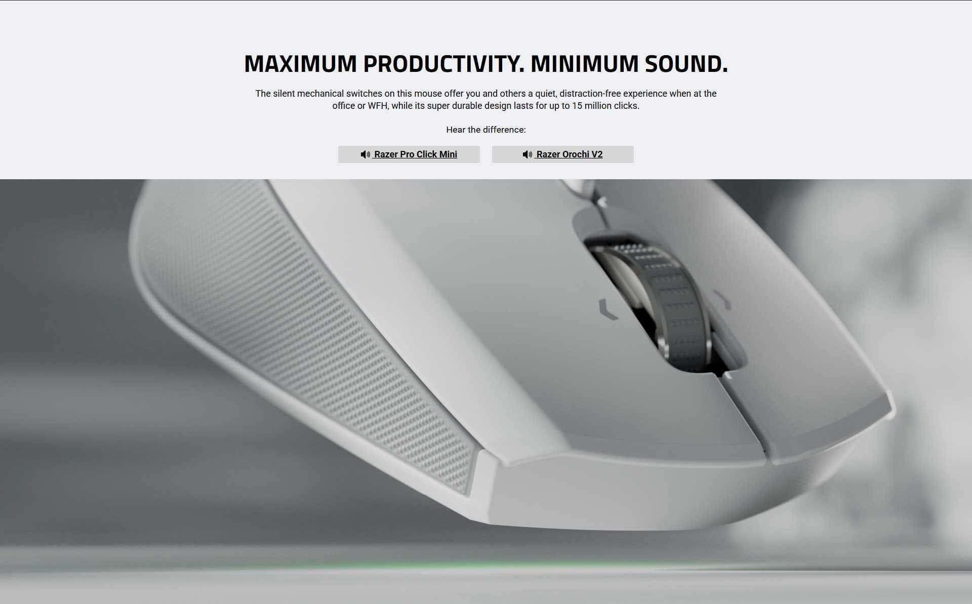 Razer Pro Click Mini Wireless Gaming Mouse