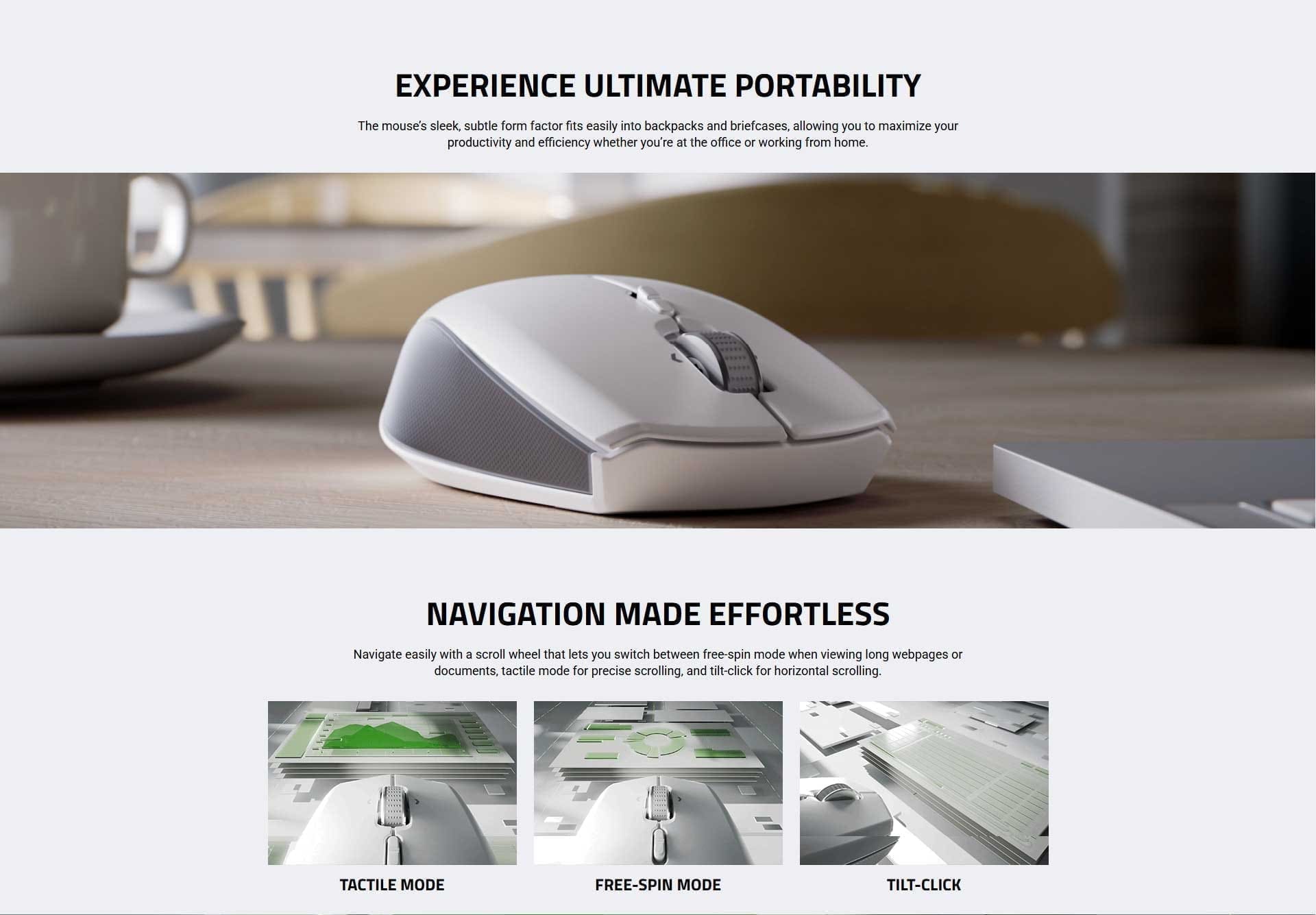 Razer Pro Click Mini Wireless Gaming Mouse